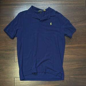 Polo by Ralph Lauren Men's Blue Polo Shirt